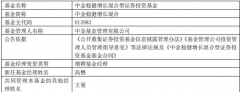 中金稳健增长混合C成立于2022年3月15日Monday,August19,2024